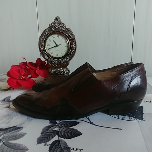 Vintage shoes made in Montreal by Rovertini 1990 - Picture 2 of 7